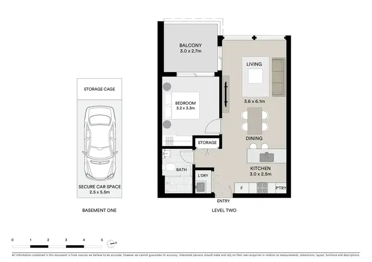 Floorplan of Homely apartment listing, 2205/53 Wilson Street, Botany NSW 2019