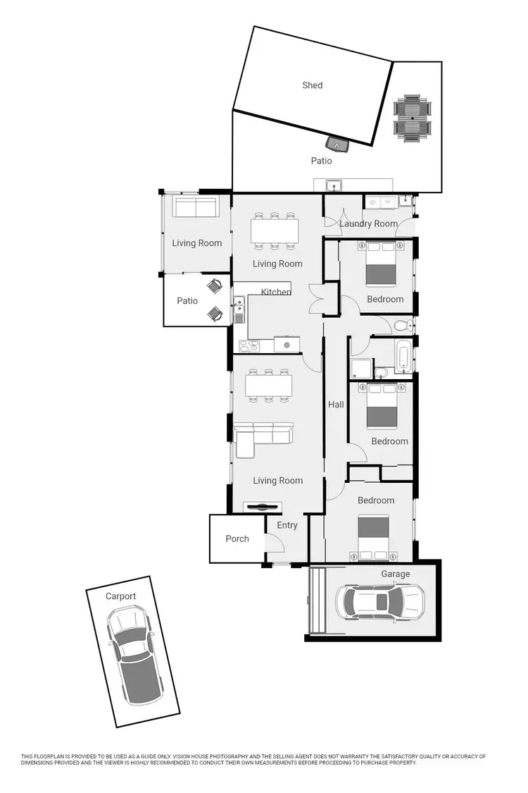 Floorplan of Homely house listing, 50 Teal Drive, Mildura VIC 3500