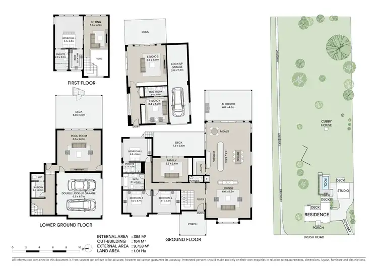 Floorplan of Homely rural property listing, 90 Brush Road, Wamberal NSW 2260