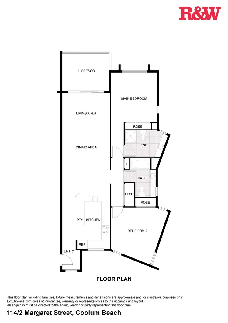 Floorplan of Homely unit listing, 114/2 Margaret Street, Coolum Beach QLD 4573