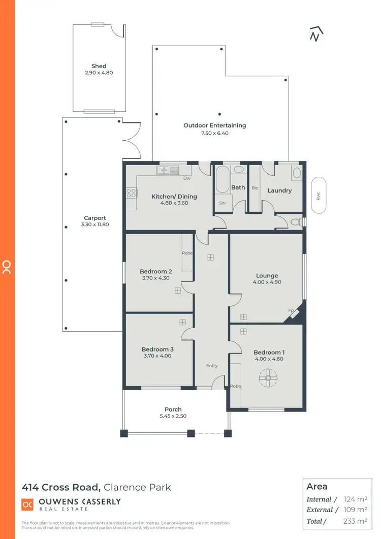 Floorplan of Homely house listing, 414 Cross Road, Clarence Park SA 5034