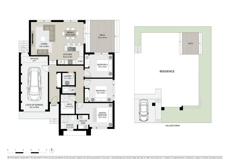 Floorplan of Homely house listing, 1A Hillside Drive, Ballarat North VIC 3350