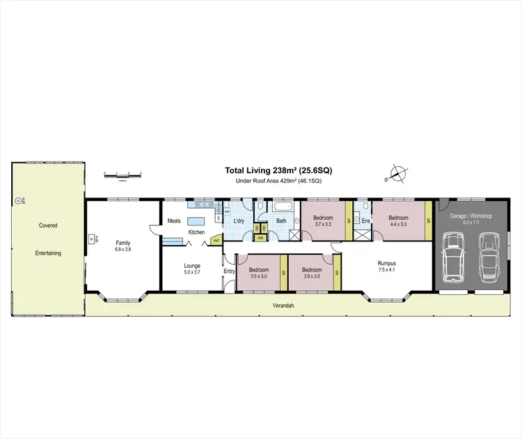Floorplan of Homely house listing, 170 Main Neerim Road, Drouin VIC 3818
