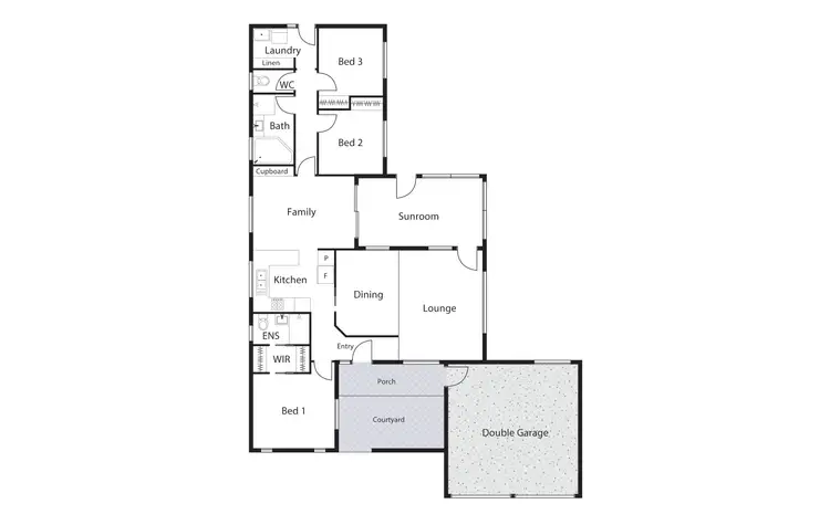 Floorplan of Homely house listing, 23 Severne Crescent, Kambah ACT 2902