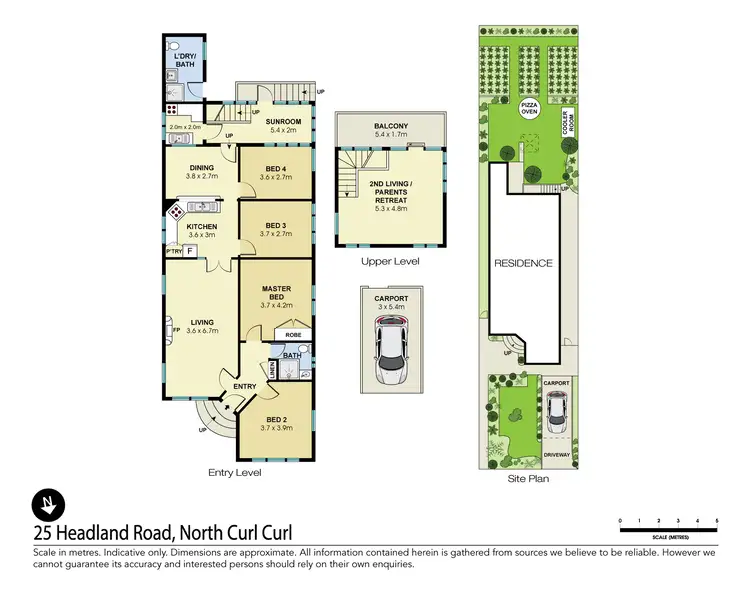 Floorplan of Homely house listing, 25 Headland Road, North Curl Curl NSW 2099