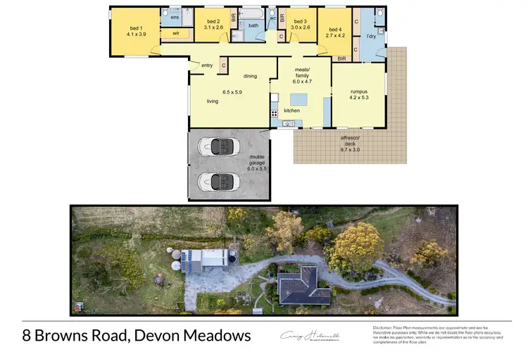Floorplan of Homely house listing, 8 Browns Road, Devon Meadows VIC 3977