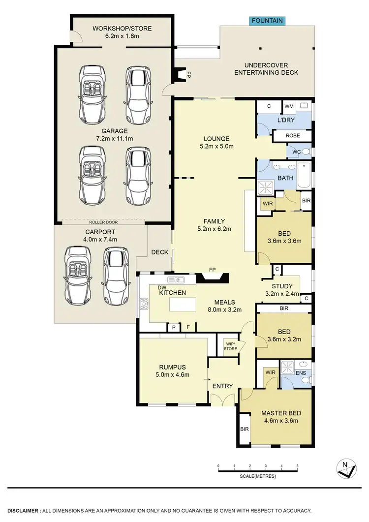 Floorplan of Homely house listing, 3 Rainbow Court, Taylors Lakes VIC 3038