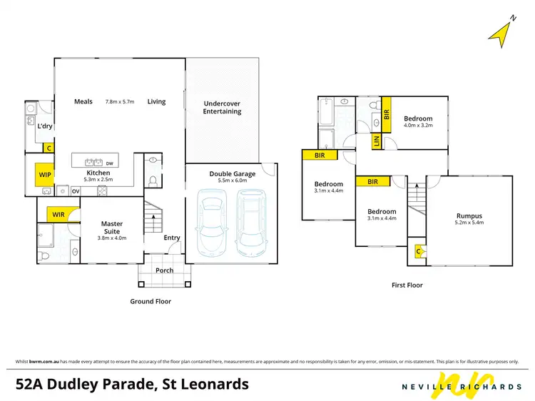 Floorplan of Homely house listing, 52A Dudley Parade, St Leonards VIC 3223