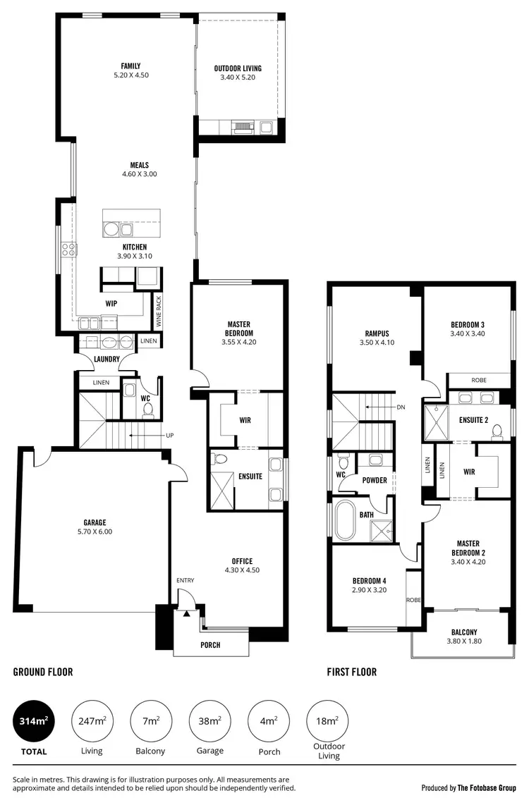 Floorplan of Homely house listing, 522a Tapleys Hill Road, Fulham Gardens SA 5024