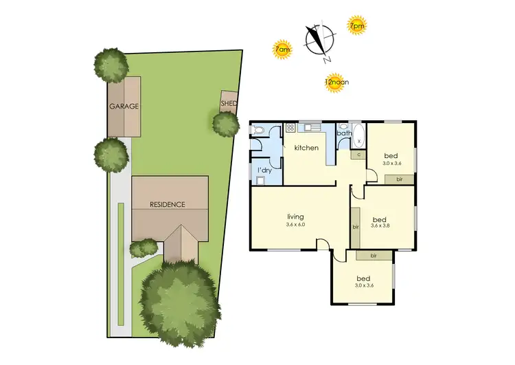 Floorplan of Homely house listing, 20 Forest Drive, Frankston North VIC 3200