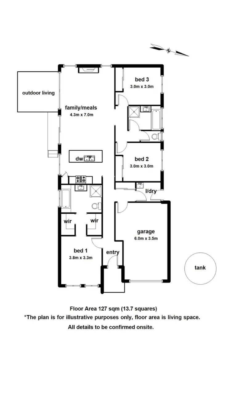 Floorplan of Homely house listing, 4 Wilga Avenue, Selby VIC 3159
