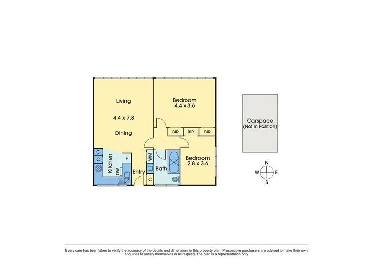 Floorplan of Homely apartment listing, 1/29 Coolullah Avenue, South Yarra VIC 3141