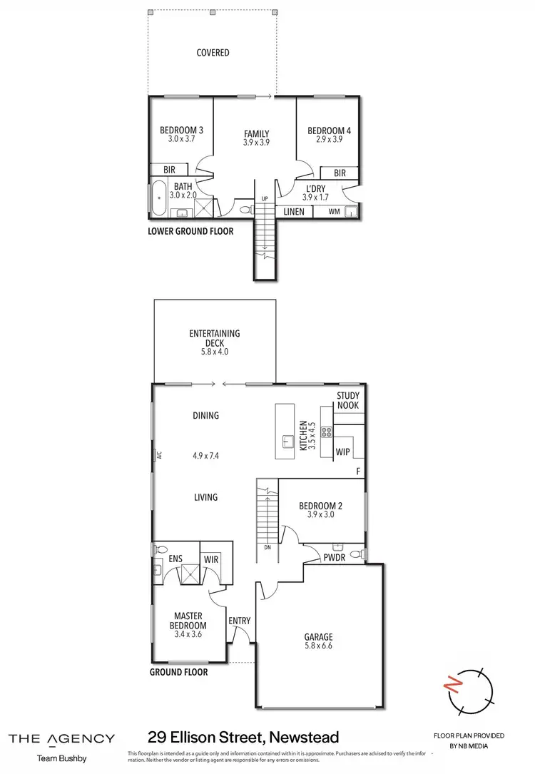 Floorplan of Homely house listing, 29 Ellison Street, Newstead TAS 7250