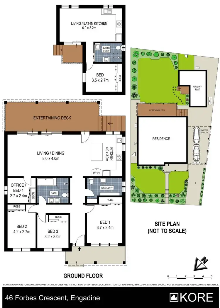 Floorplan of Homely house listing, 46 Forbes Crescent, Engadine NSW 2233