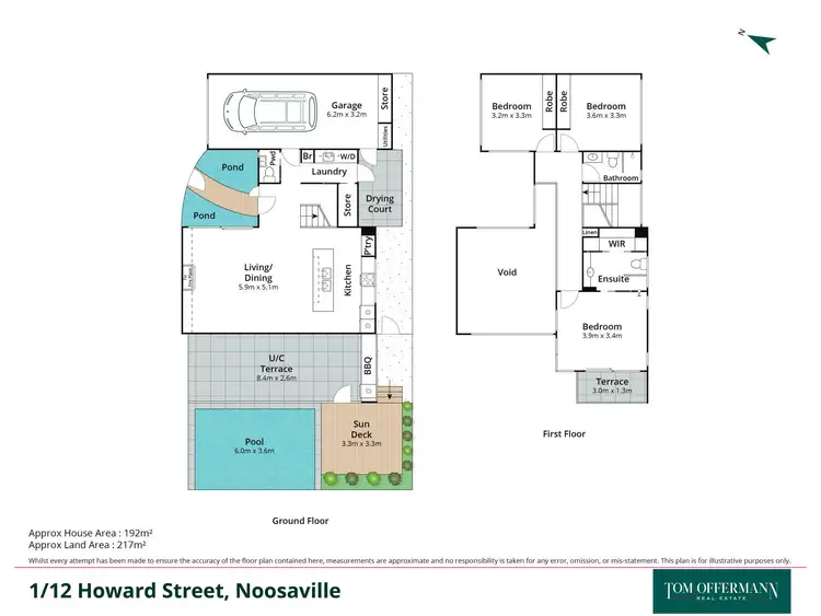 Floorplan of Homely unit listing, 1/12 Howard Street, Noosaville QLD 4566