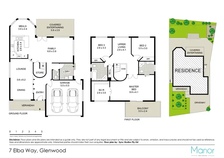 Floorplan of Homely house listing, 7 Elba Way, Glenwood NSW 2768