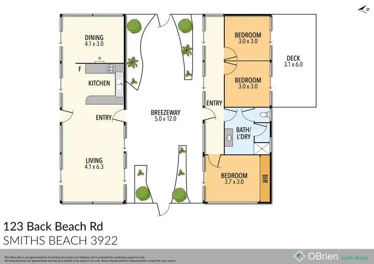 Floorplan of Homely house listing, 123 Back Beach Road, Smiths Beach VIC 3922