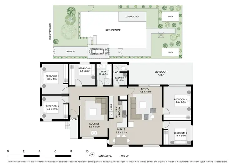 Floorplan of Homely house listing, 1147 Grevillea Road, Wendouree VIC 3355