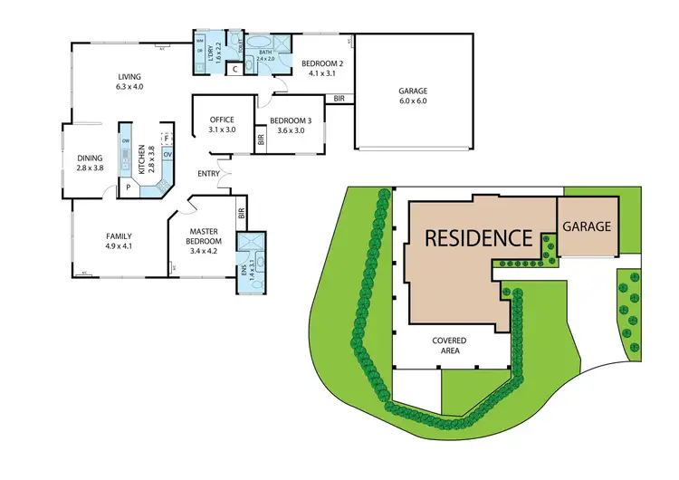 Floorplan of Homely house listing, 4 Purdy Court, Seville Grove WA 6112