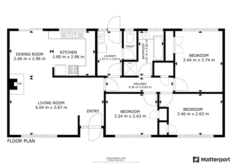 Floorplan of Homely house listing, 17 Flamingo Drive, Mildura VIC 3500