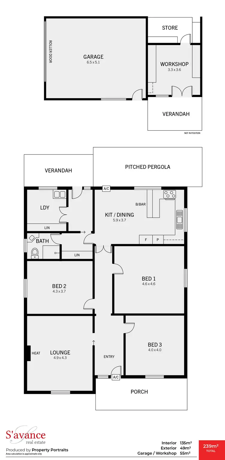 Floorplan of Homely house listing, 144 Young Street, Parkside SA 5063