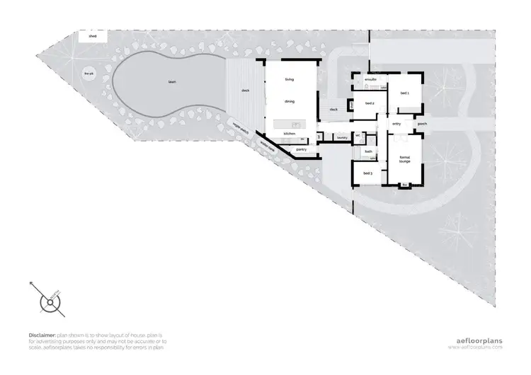 Floorplan of Homely house listing, 25 Telopea Park, Barton ACT 2600