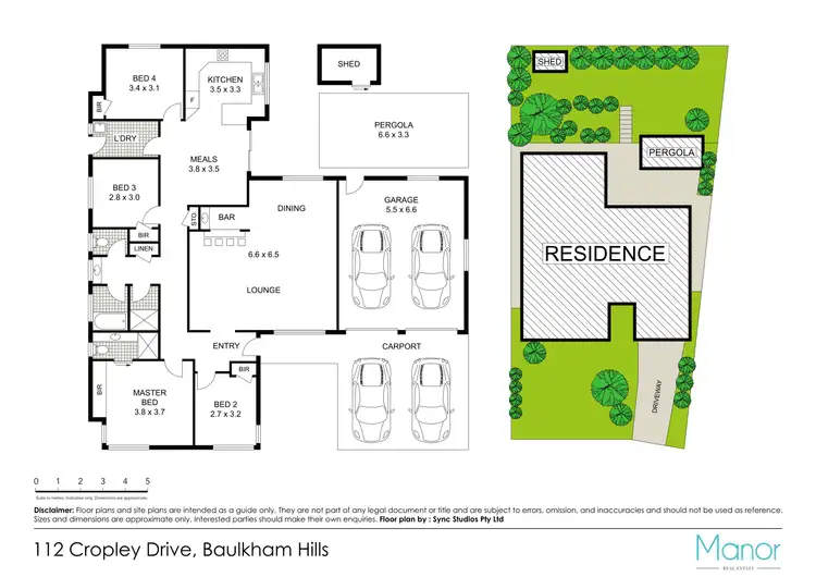 Floorplan of Homely house listing, 112 Cropley Drive, Baulkham Hills NSW 2153