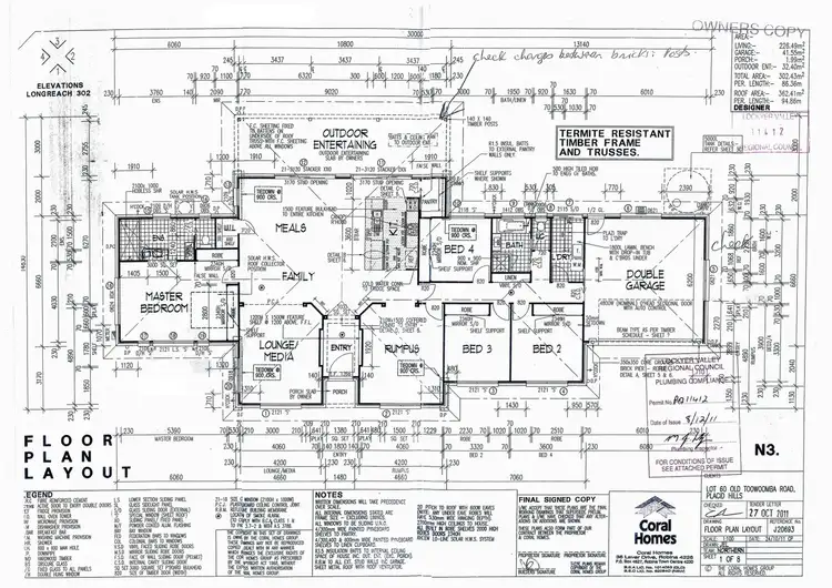 Floorplan of Homely house listing, 334 Old Toowoomba Road, Placid Hills QLD 4343