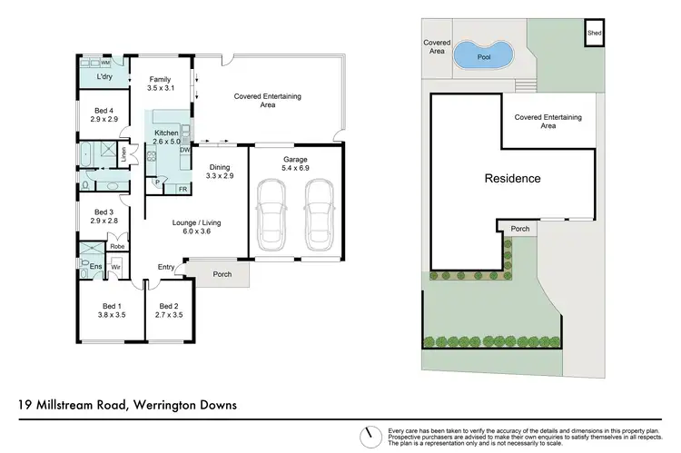 Floorplan of Homely house listing, 19 Millstream Road, Werrington Downs NSW 2747