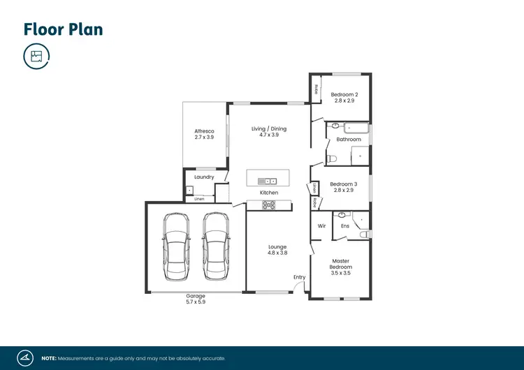 Floorplan of Homely unit listing, 5/267 Denton Park Drive, Aberglasslyn NSW 2320