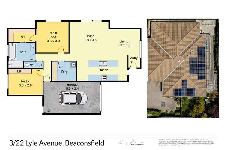 Floorplan of Homely unit listing, 3/22 Lyle Avenue, Beaconsfield VIC 3807