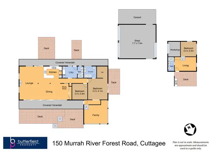 Floorplan of Homely rural property listing, 150 Murrah River Forest Road, Cuttagee NSW 2546