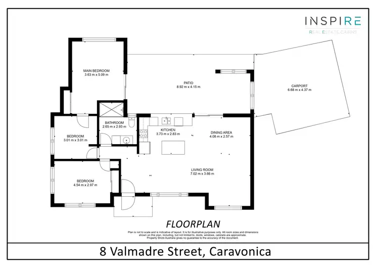 Floorplan of Homely house listing, 8 Valmadre Street, Caravonica QLD 4878