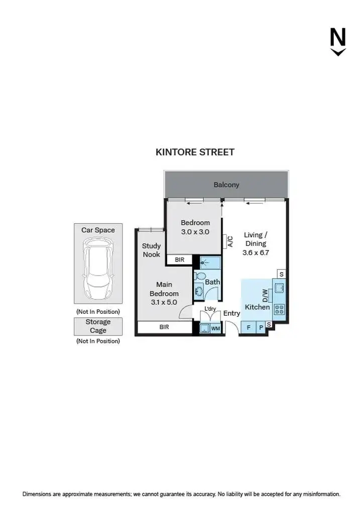 Floorplan of Homely apartment listing, 118/828 Burke Road, Camberwell VIC 3124