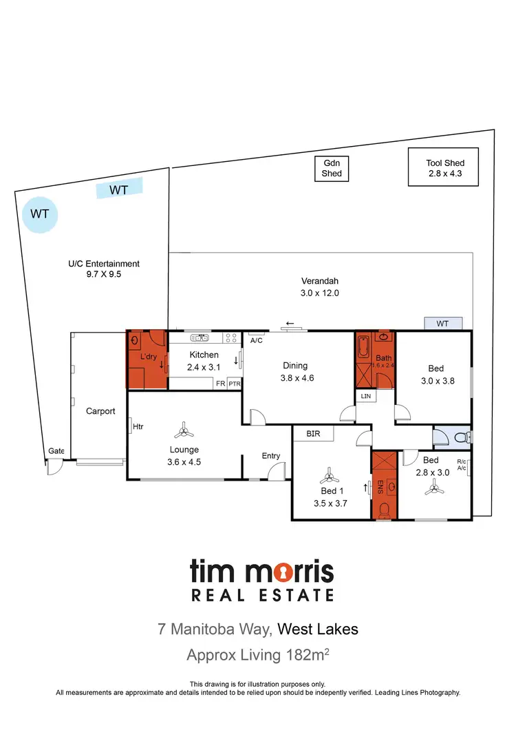 Floorplan of Homely house listing, 7 Manitoba Way, West Lakes SA 5021