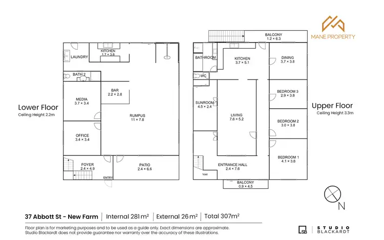 Floorplan of Homely house listing, 37 Abbott Street, New Farm QLD 4005