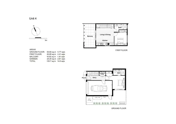 Floorplan of Homely townhouse listing, 3/560 Boronia Road, Wantirna VIC 3152