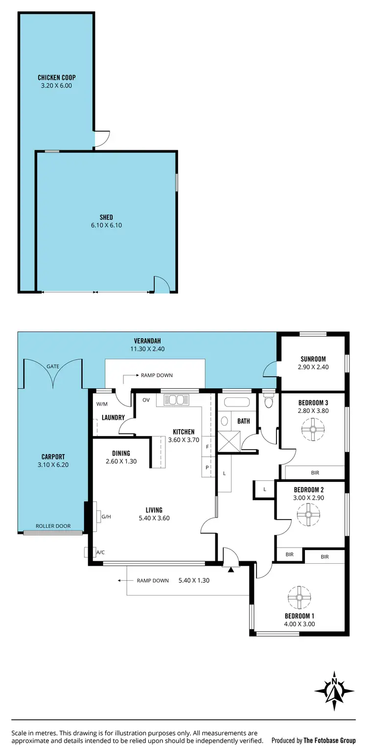 Floorplan of Homely house listing, 15 Cheam Drive, Reynella SA 5161