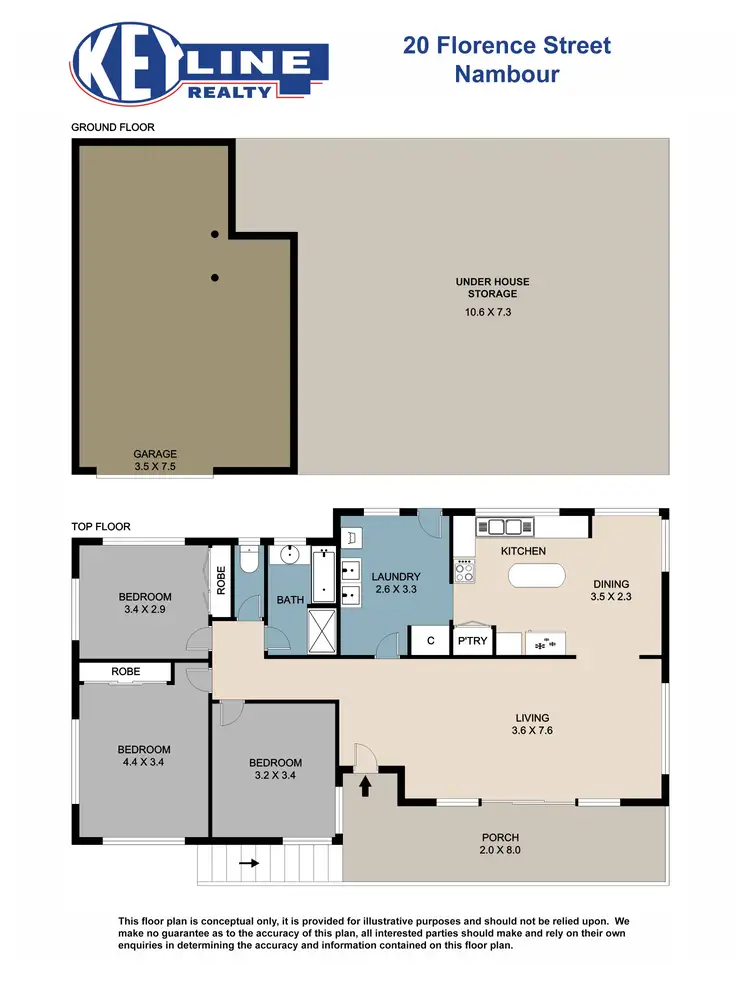 Floorplan of Homely house listing, 20 Florence Street, Nambour QLD 4560