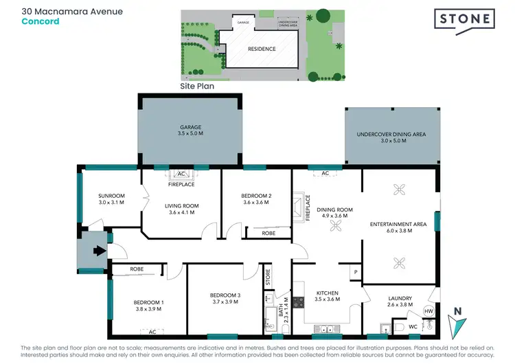 Floorplan of Homely house listing, 30 Macnamara Avenue, Concord NSW 2137