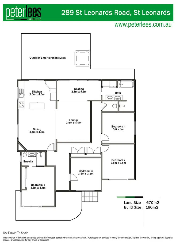 Floorplan of Homely house listing, 289 St Leonards Road, St Leonards TAS 7250