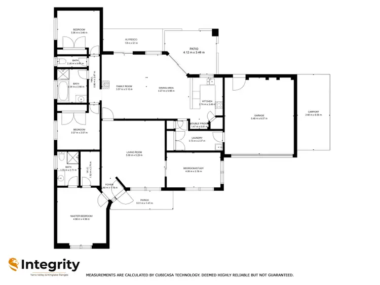 Floorplan of Homely house listing, 15 Kinglake-Glenburn Road, Kinglake VIC 3763