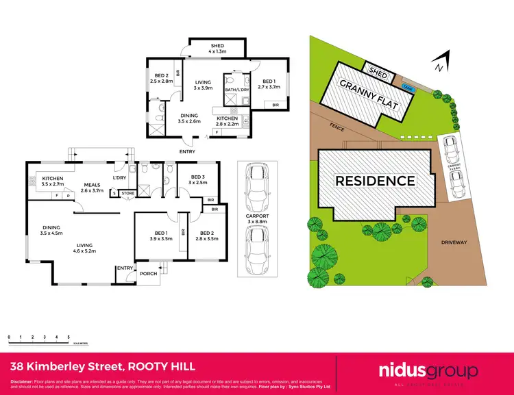 Floorplan of Homely house listing, 38 Kimberley Street, Rooty Hill NSW 2766