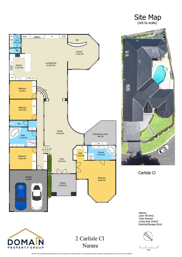 Floorplan of Homely house listing, 2 Carlisle Close, Niagara Park NSW 2250