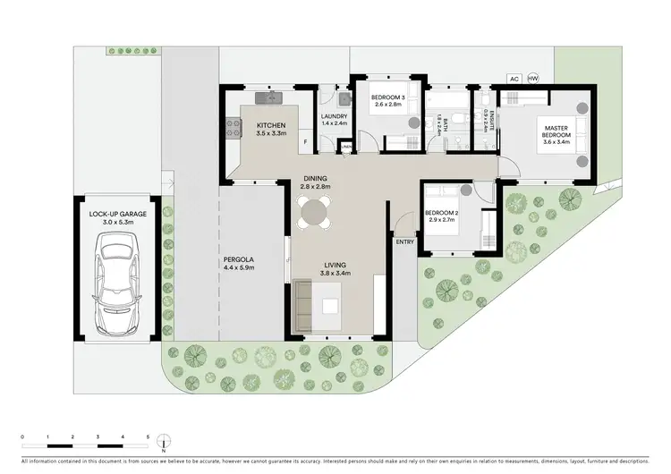 Floorplan of Homely villa listing, 2/49 Cahors Road, Padstow NSW 2211
