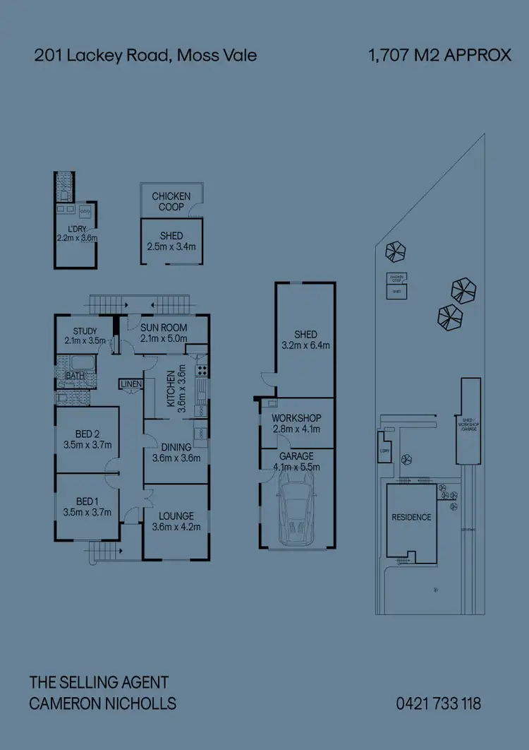 Floorplan of Homely house listing, 201 Lackey Road, Moss Vale NSW 2577
