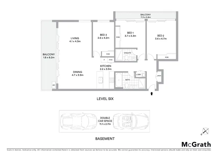 Floorplan of Homely apartment listing, 24/53 George Street, Rockdale NSW 2216