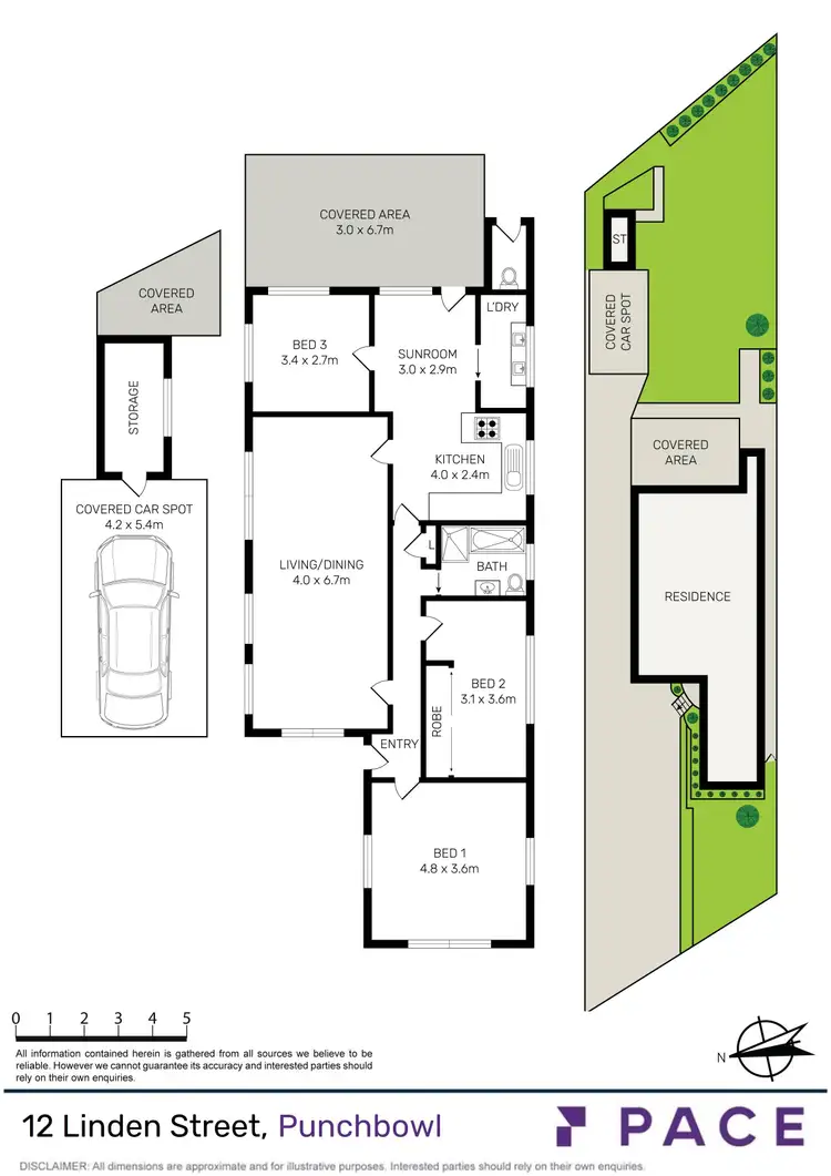 Floorplan of Homely house listing, 12 Linden Avenue, Punchbowl NSW 2196