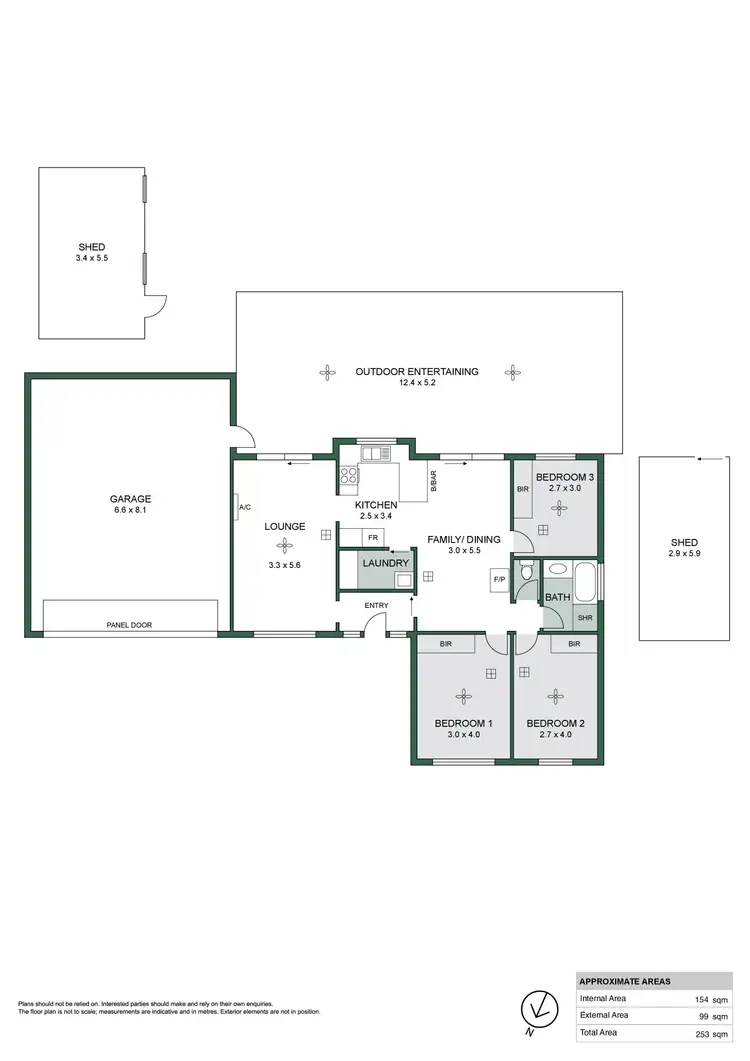 Floorplan of Homely house listing, 9 Cabernet Avenue, Wynn Vale SA 5127