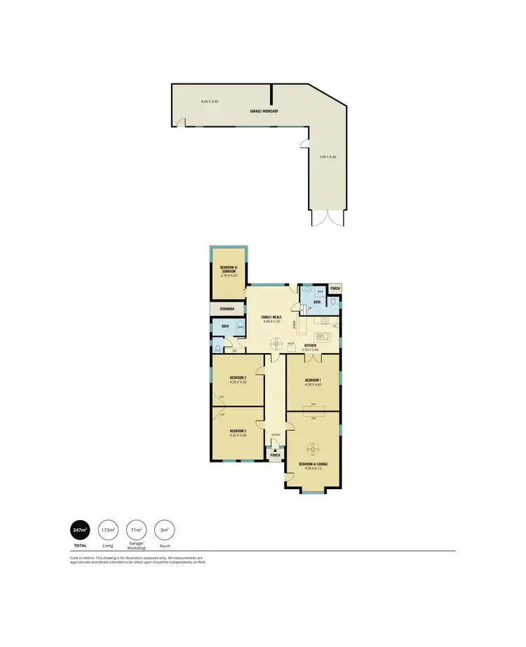 Floorplan of Homely house listing, 21 Union Street, Beulah Park SA 5067